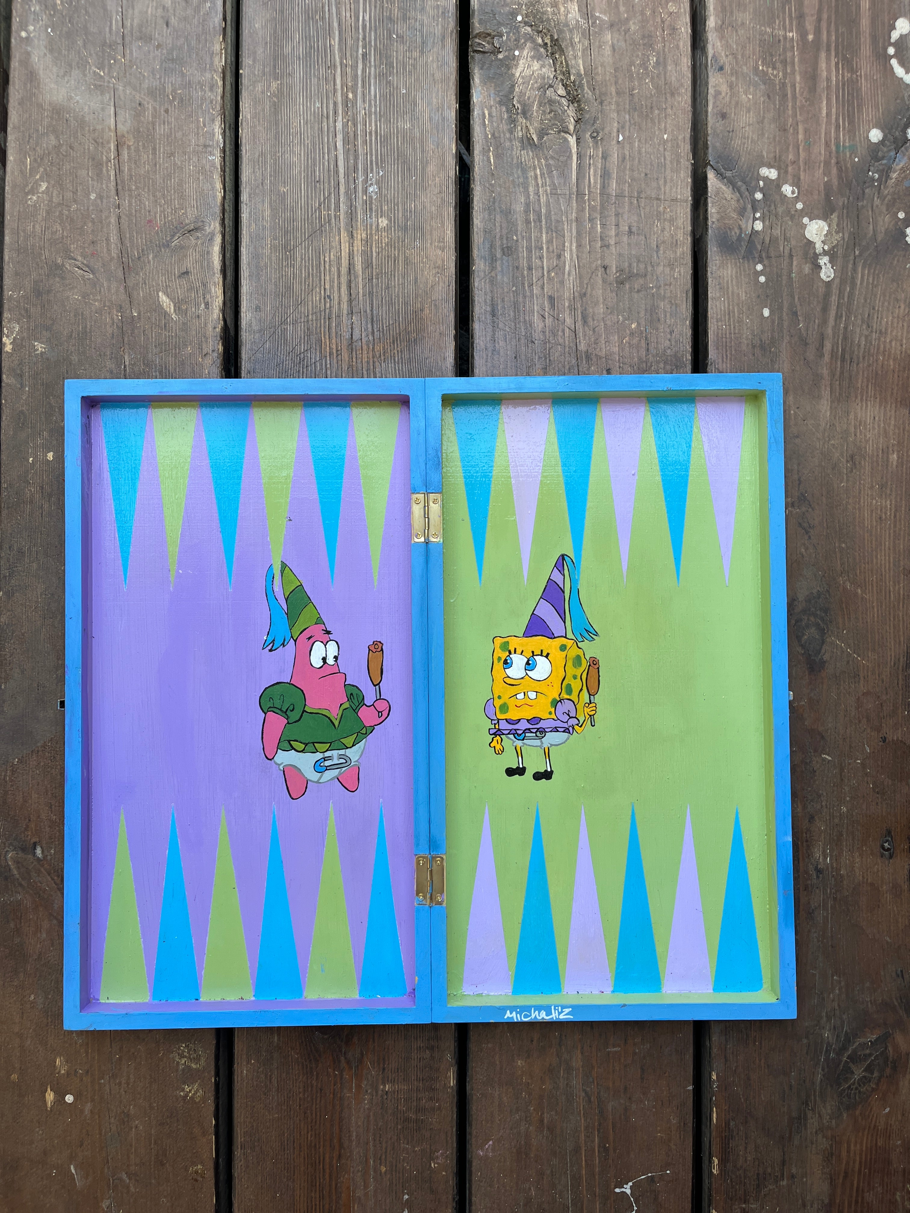 שני סמלים/דמויות פשוטות